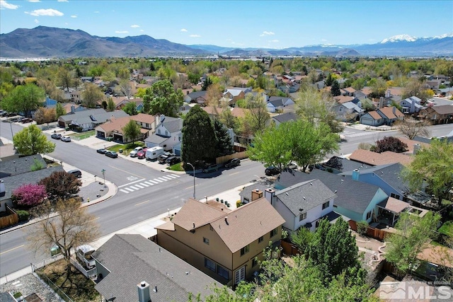 1280 O Callaghan Dr, Sparks, NV 89434 - aerial view of residential area featuring a mountainous background