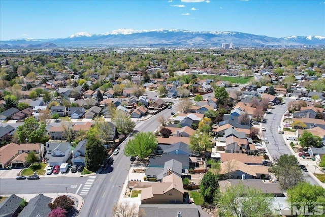 1280 O Callaghan Dr, Sparks, NV 89434 - aerial view of residential area featuring a mountain backdrop