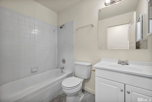 2375 Tripp Dr Unit 2, Reno, NV 89512 - full bath with baseboards, toilet, vanity, and bathing tub / shower combination