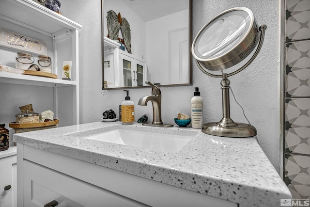 40 Condor Cir, Carson City, NV 89701 - bathroom view of a textured wall and vanity