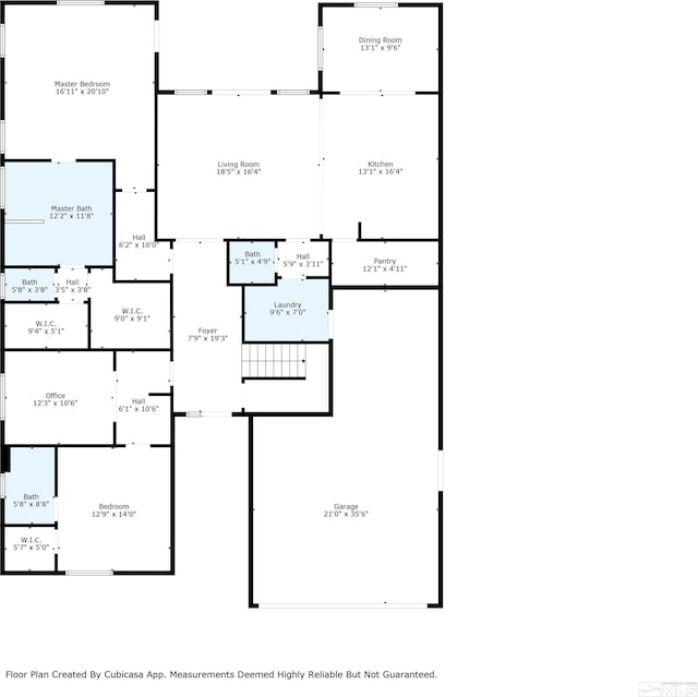 1845 Fledge Creek Dr, Reno, NV 89521 - floor plan / room layout