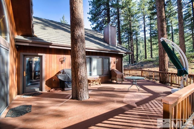 1300 Douglas Fir Dr, Reno, NV 89511 - deck with area for grilling