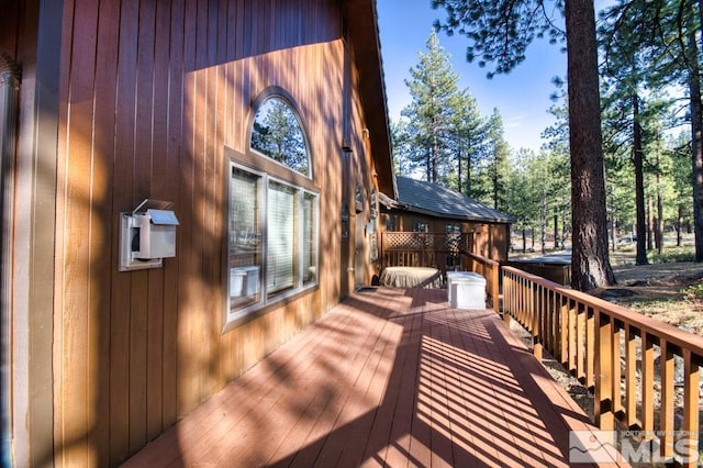 1300 Douglas Fir Dr, Reno, NV 89511 - view of wooden terrace
