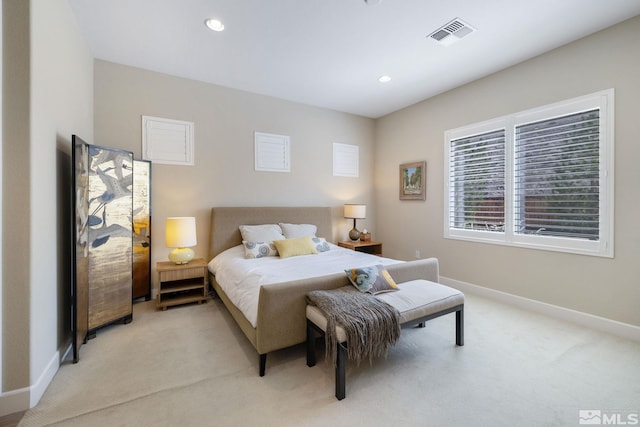 3335 Show Jumper, Reno, NV 89521 - bedroom with light colored carpet, baseboards, and recessed lighting