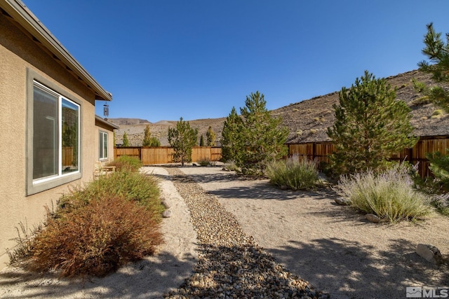 3335 Show Jumper, Reno, NV 89521 - fenced backyard featuring a mountain view