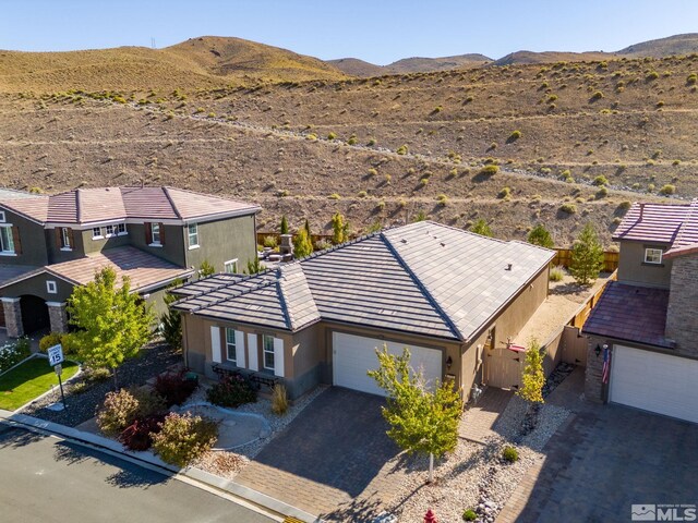 3335 Show Jumper, Reno, NV 89521 - view from above of property with a mountainous background