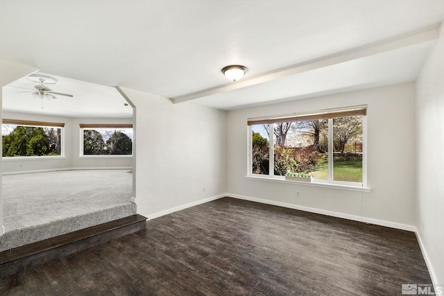 9499 Wigwam Way, Reno, NV 89506 - unfurnished bedroom featuring dark wood finished floors and baseboards