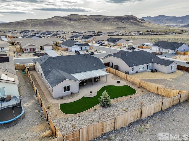 286 Greywall Ct, Dayton, NV 89403 - aerial view of residential area with mountains