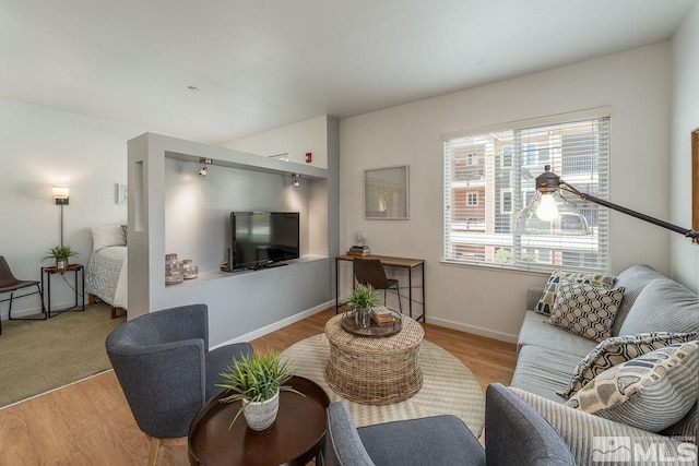 1450 Idlewild Dr Unit 1121, Reno, NV 89509 - living area with light wood-type flooring and baseboards