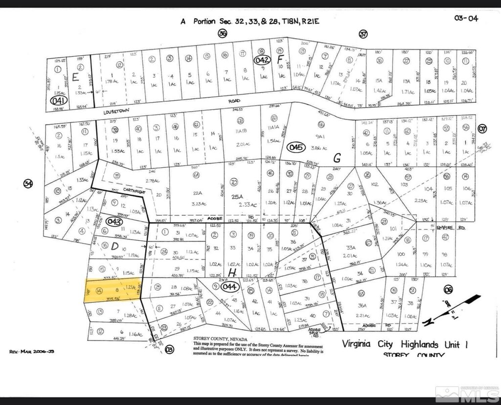 2580 Cartwright Rd, Virginia City, NV 89521