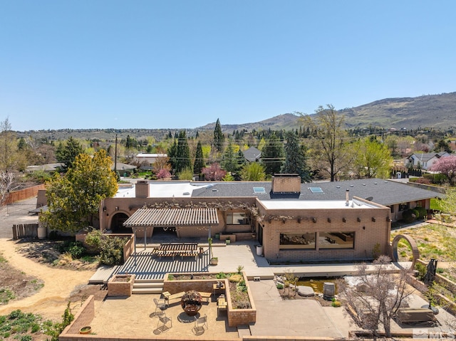 4625 Canyon Dr, Reno, NV 89519 - aerial view of a mountainous background