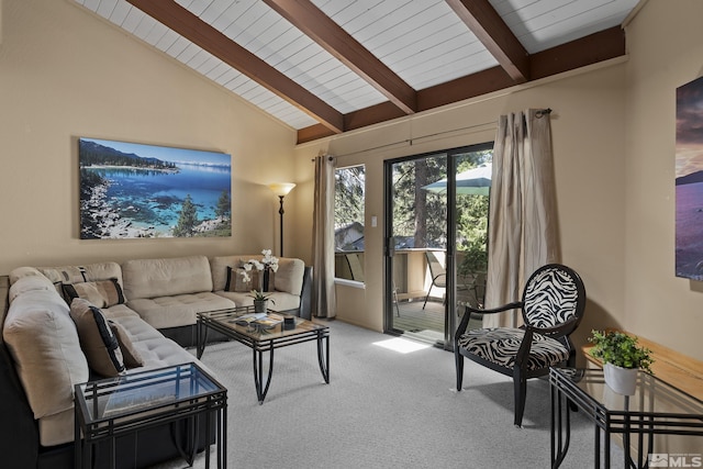 321 Ski Way Unit 148, Incline Village, NV 89451 - carpeted living area featuring wood ceiling