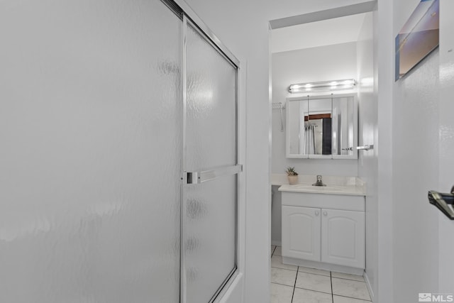 321 Ski Way Unit 148, Incline Village, NV 89451 - bathroom with tile patterned floors, vanity, and baseboards