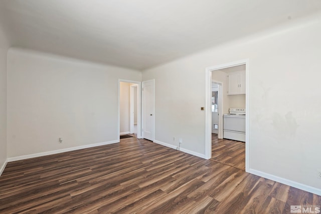 746 6th St, Sparks, NV 89431 - unfurnished bedroom with dark wood-style flooring and baseboards