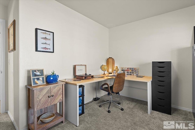 2036 Flycatcher Ct, Sparks, NV 89441 - home office featuring light colored carpet and baseboards