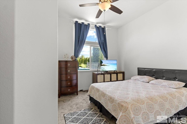 2525 Beaumont Pkwy, Reno, NV 89523 - bedroom featuring carpet flooring and ceiling fan