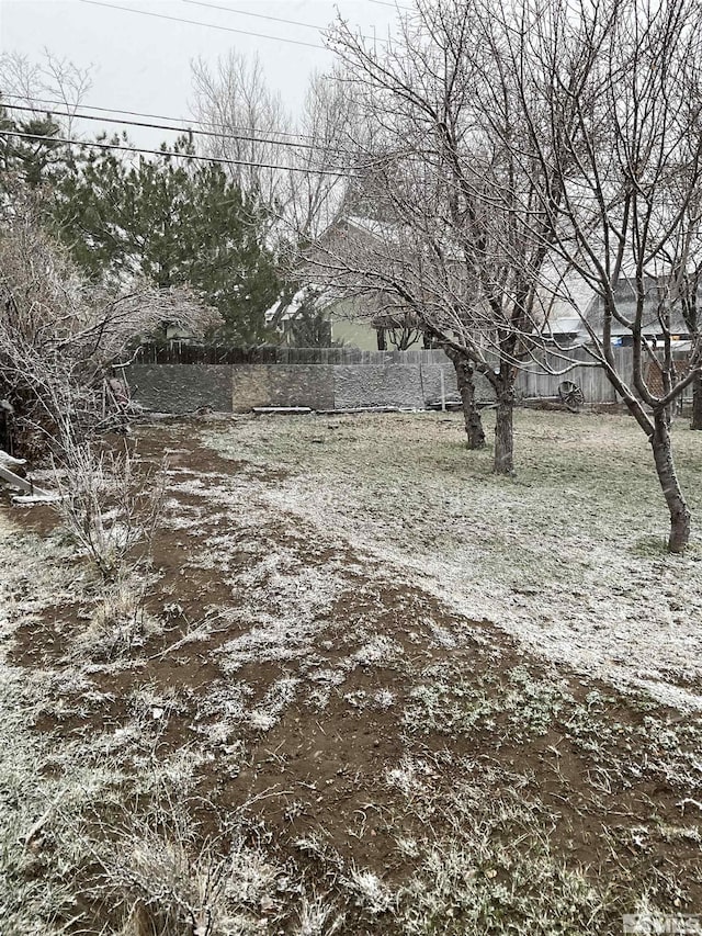 3645 Peregrine Cir, Reno, NV 89508 - view of yard with fence