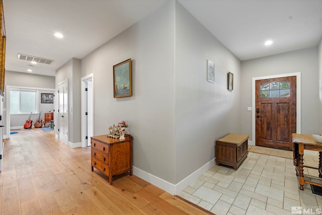 5989 Hidden Highlands Dr, Reno, NV 89502 - foyer entrance with baseboards and recessed lighting