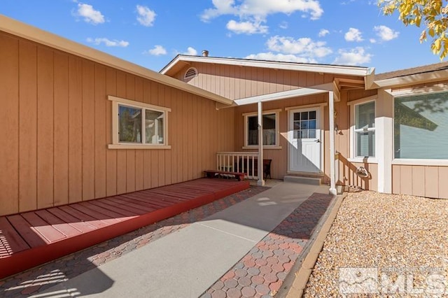 248 Woodlake Cir, Dayton, NV 89403 - entrance to property with a deck