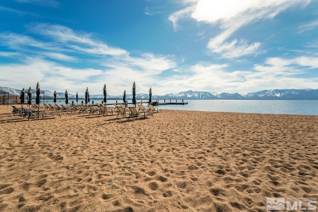17 Beach Club Dr Unit 221, Stateline, NV 89449 - water view with a mountainous background
