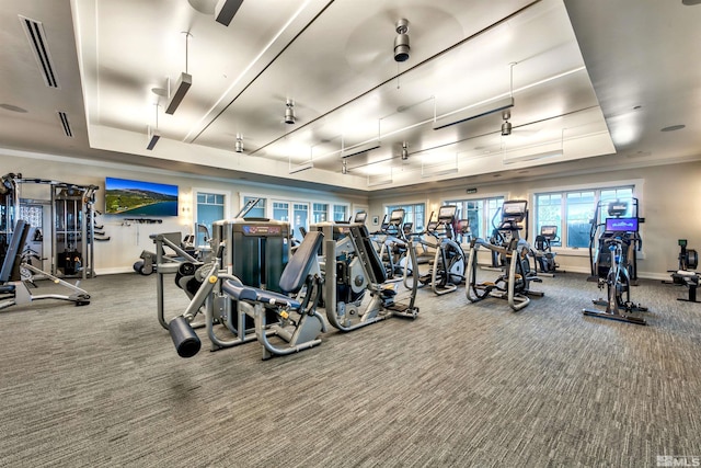 17 Beach Club Dr Unit 221, Stateline, NV 89449 - exercise room with carpet floors and baseboards