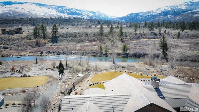 46 Silver Lynx Way, Verdi, NV 89439 - aerial view of a water and mountain view