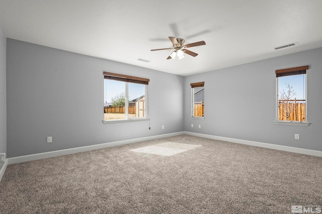 7760 Sonic Ct, Sparks, NV 89436 - carpeted spare room featuring a ceiling fan and baseboards