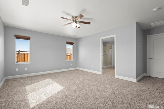 7760 Sonic Ct, Sparks, NV 89436 - unfurnished bedroom featuring carpet floors, baseboards, and a ceiling fan