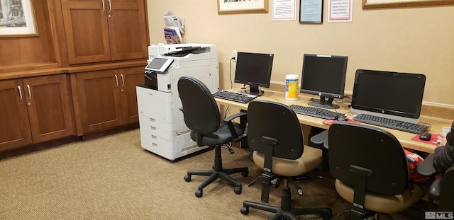 1360 Veneto Dr, Sparks, NV 89434 - home office with light carpet and baseboards