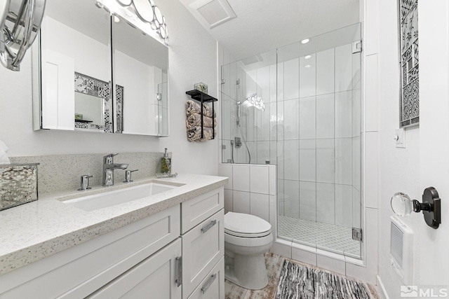 989 Tahoe Blvd Unit 36, Incline Village, NV 89451 - bathroom with toilet, a stall shower, and vanity