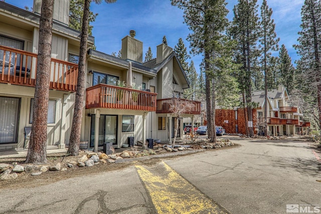 989 Tahoe Blvd Unit 36, Incline Village, NV 89451 - back of house with a chimney