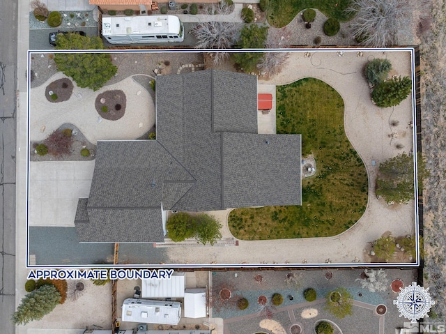 1147 Country Club Dr, Minden, NV 89423 - aerial overview of property's location featuring property boundaries highlighted