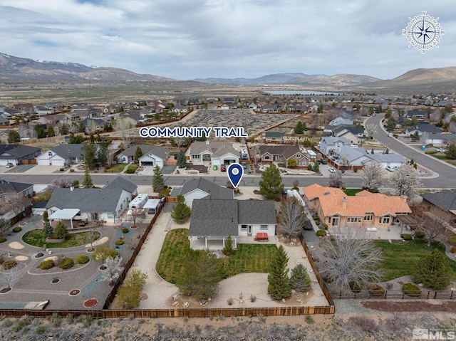 1147 Country Club Dr, Minden, NV 89423 - view of property location featuring nearby suburban area and a mountain backdrop