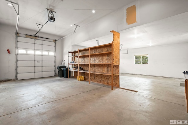 1147 Country Club Dr, Minden, NV 89423 - garage featuring a garage door opener and recessed lighting