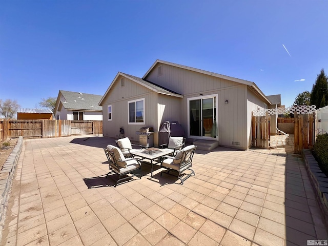 1480 Shadow Ln, Fernley, NV 89408 - view of patio featuring a fenced backyard