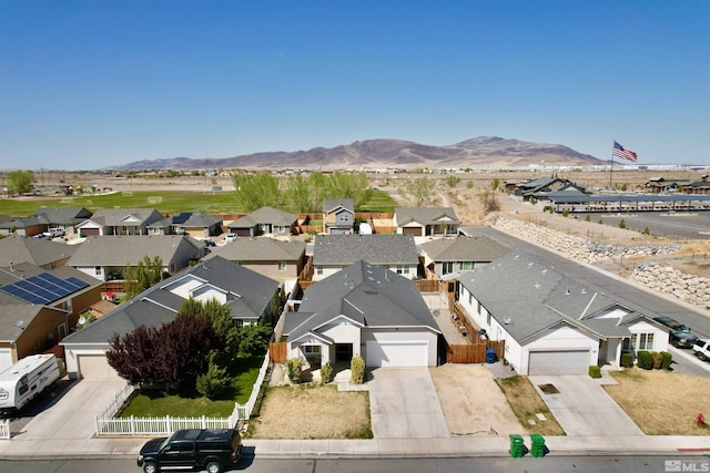 1480 Shadow Ln, Fernley, NV 89408 - aerial view of residential area featuring a mountainous background