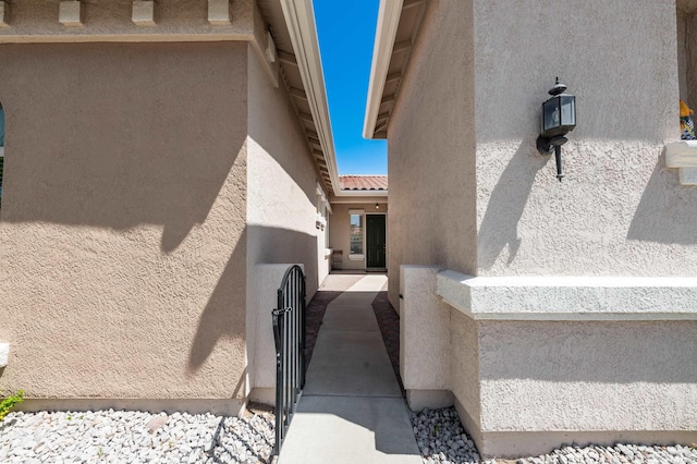1510 Corleone Dr, Sparks, NV 89434 - view of property exterior featuring stucco siding and a gate