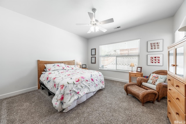 1510 Corleone Dr, Sparks, NV 89434 - bedroom featuring carpet, baseboards, and a ceiling fan
