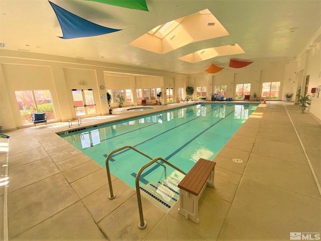 1510 Corleone Dr, Sparks, NV 89434 - indoor community pool with a skylight