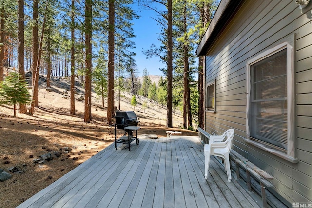 40 Shay Creek Rd, Markleeville, CA 96120 - deck featuring a grill