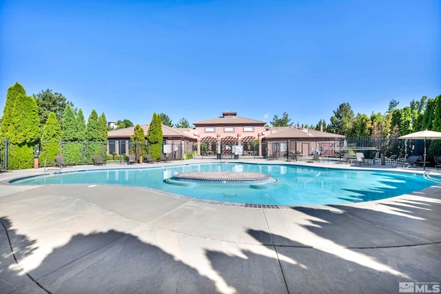 6850 Sharlands Ave Unit A2003, Reno, NV 89523 - community pool featuring fence and a patio area