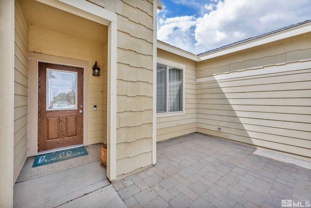 215 Red Wing Dr, Dayton, NV 89403 - doorway to property featuring a patio
