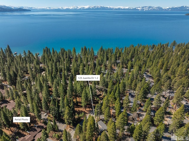 123 Juanita Dr Unit 2, Incline Village, NV 89451 - view of property location featuring a water and mountain view