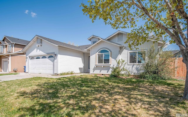 1308 Brooke Way, Gardnerville, NV 89410 - view of front of property featuring an attached garage and concrete driveway