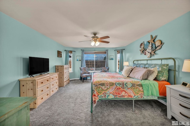 534 Dutch Oven Ct, Fernley, NV 89408 - bedroom with carpet flooring and ceiling fan