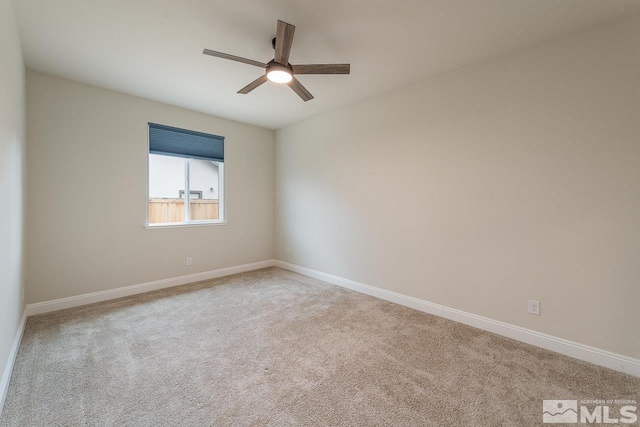 1023 Carico Valley Pl, Sparks, NV 89441 - carpeted spare room with ceiling fan and baseboards