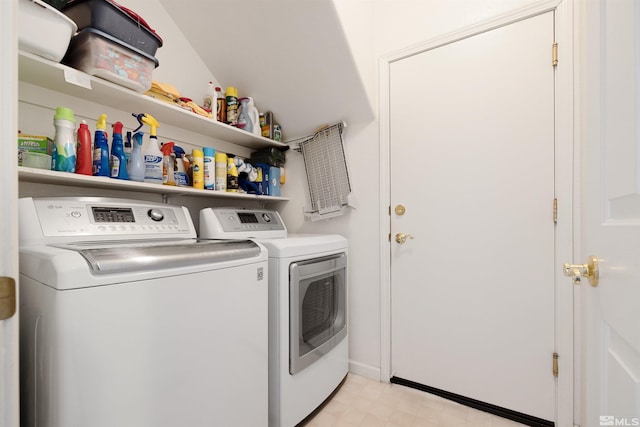 2761 Cheshire, Reno, NV 89523 - washroom featuring washing machine and dryer and light flooring