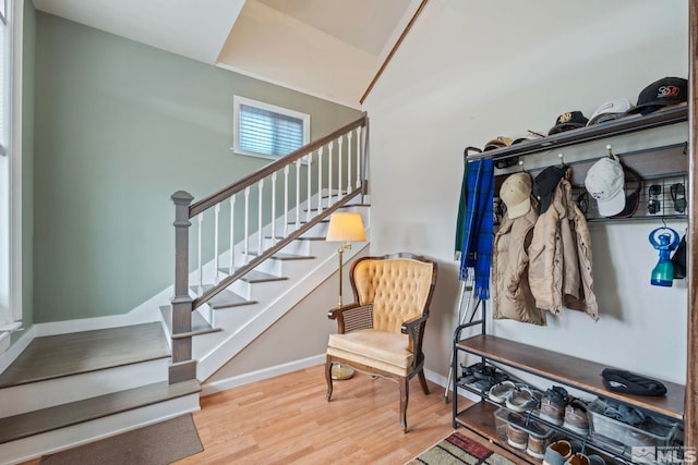2640 Emily St, Reno, NV 89503 - mudroom featuring wood finished floors and baseboards