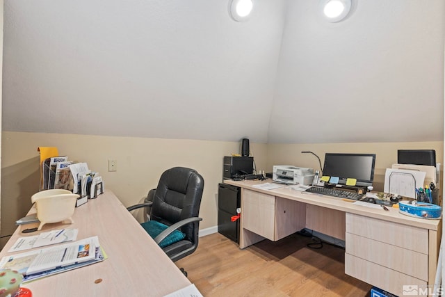 2640 Emily St, Reno, NV 89503 - office space featuring light wood-type flooring and lofted ceiling