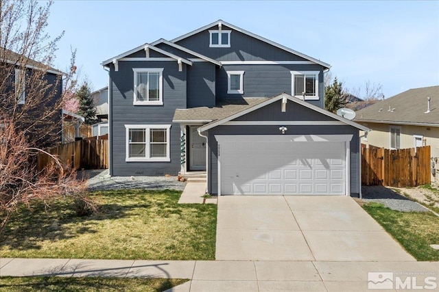 7753 Tulear St, Reno, NV 89506 - view of front of house with driveway and an attached garage
